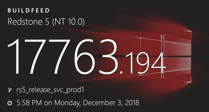 Windows 10 Build 17763.194：修復(fù)WMP進度條問題